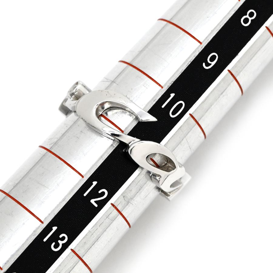 ✨ Cartier限定デザインリングK18WGシグネチャー希少Xmas間近特価‼️ ✨ Cartier限定デザインリングK18WGシグネチャー希少Xmas間近特価