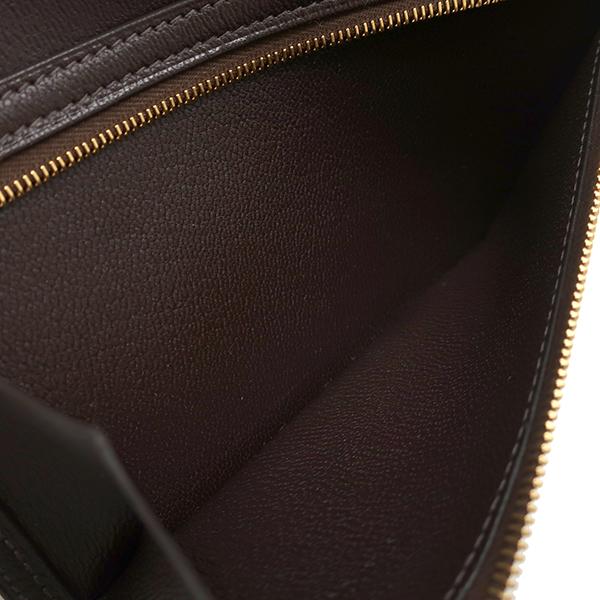 HERMES（エルメス） 長財布 ベアンスフレ アリゲーター ブラウン 新品