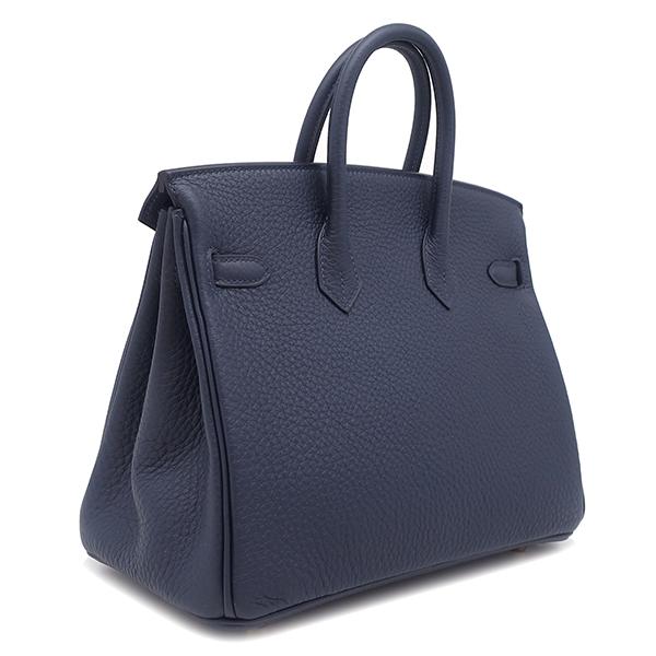 Birkin エルメス ハンドバッグ バーキン25 トゴ ネイビー 新品 未使用