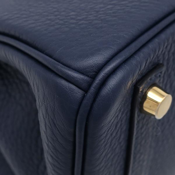 Birkin エルメス ハンドバッグ バーキン25 トゴ ネイビー 新品 未使用