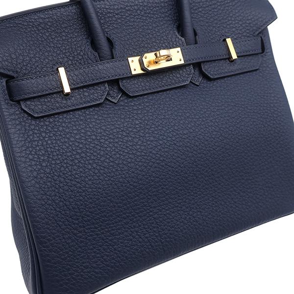 Birkin エルメス ハンドバッグ バーキン25 トゴ ネイビー 新品 未使用