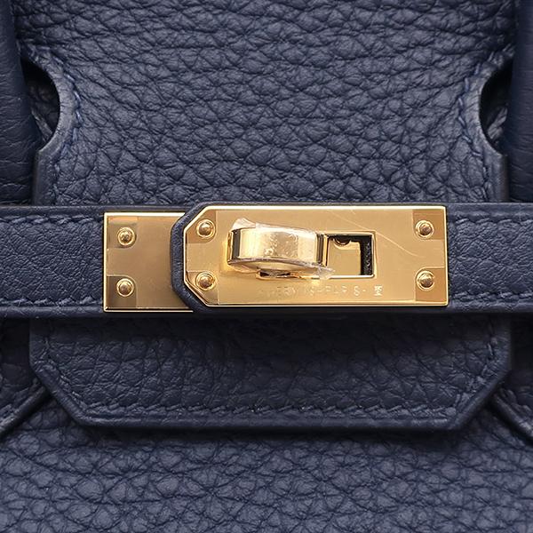 Birkin エルメス ハンドバッグ バーキン25 トゴ ネイビー 新品 未使用