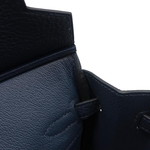 Birkin エルメス ハンドバッグ バーキン25 トゴ ネイビー 新品 未使用