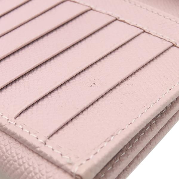 ブルガリ・ブルガリ ブルガリ 長財布 レザー ピンク 二つ折り 30417 
