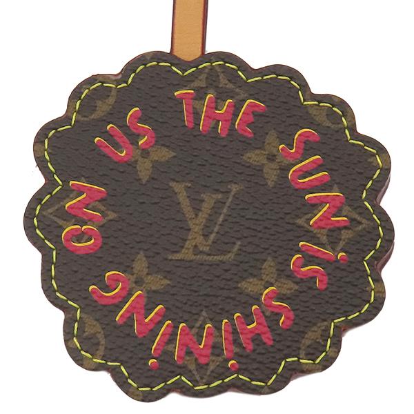 ルイヴィトン バッグチャーム LV サン モノグラムキャンバス M02550