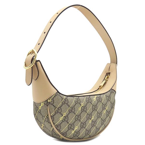 GUCCI（グッチ） ショルダーバッグ GGスプリーム ホースビット ミニ