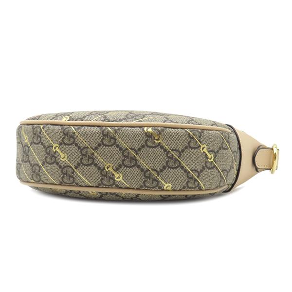 GUCCI（グッチ） ショルダーバッグ GGスプリーム ホースビット ミニ