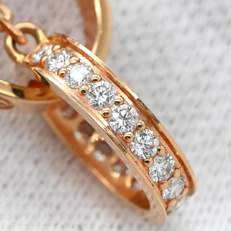 LOVE（Cartier） カルティエ ネックレス Love セミパヴェ ダイヤ 