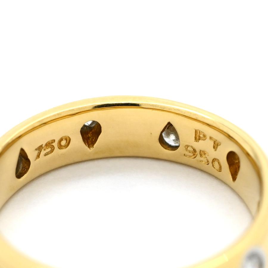 【最終値下げ】Tiffany & Co. K18YG リング ダイヤモンド TIFFANY&Co.（ティファニー） リング 指輪 ドッツ ダイヤリング K18YG