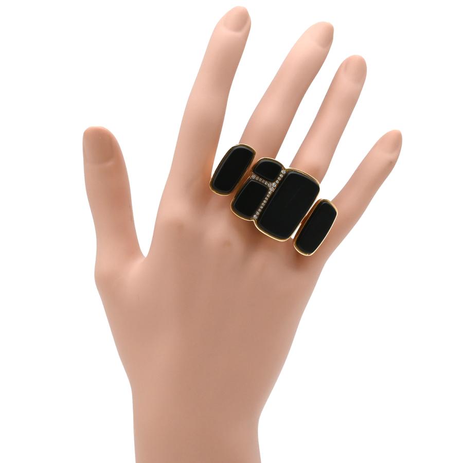 HERMES（エルメス） リング 指輪 ニロティカス リュミエール 2連リング