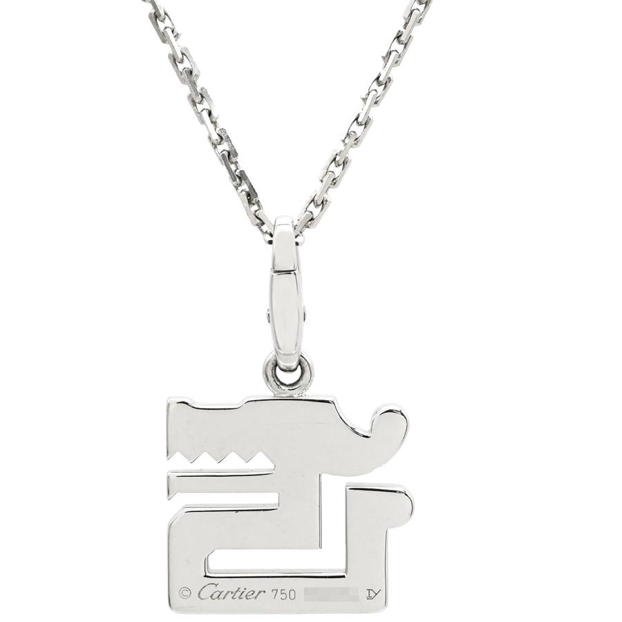 LOVE（Cartier） カルティエ ネックレス ル ベゼデュ ドラゴン 