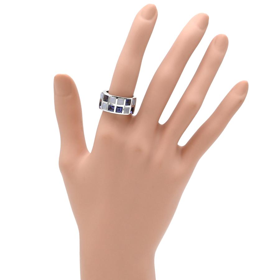 ルジアダ リング 指輪 アイオライト カルセドニー シルバー RUGIADA