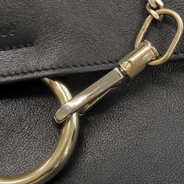 Chloé フェイデイ レザー 2WAYバッグ 黒（保存袋付き） Chloe（クロエ） 2WAYバッグ フェイ デイバッグ レザー ブラック
