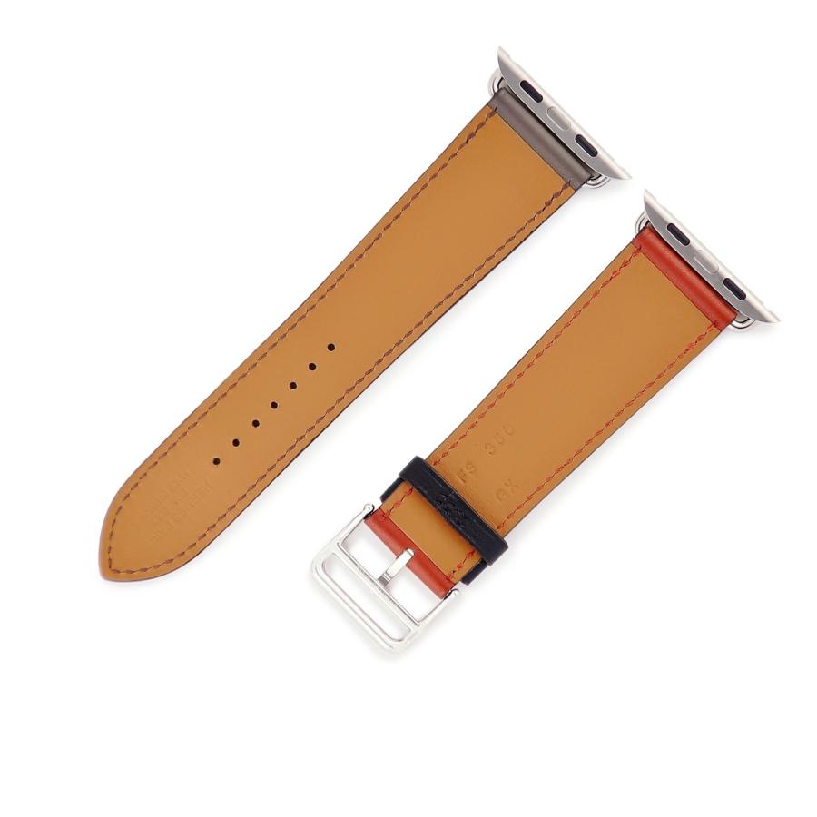 新品未使用エルメス 純正ベルト 2コマ 12mmシルバー レディース腕時計用 HERMES（エルメス） 純正 アップルウォッチ 35mm用 シンプルトゥール