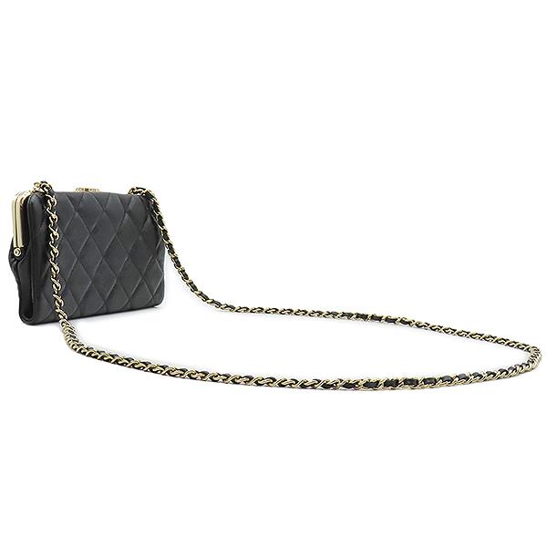 CHANEL シャネル チェーンウォレット マトラッセ ショルダー カーフ