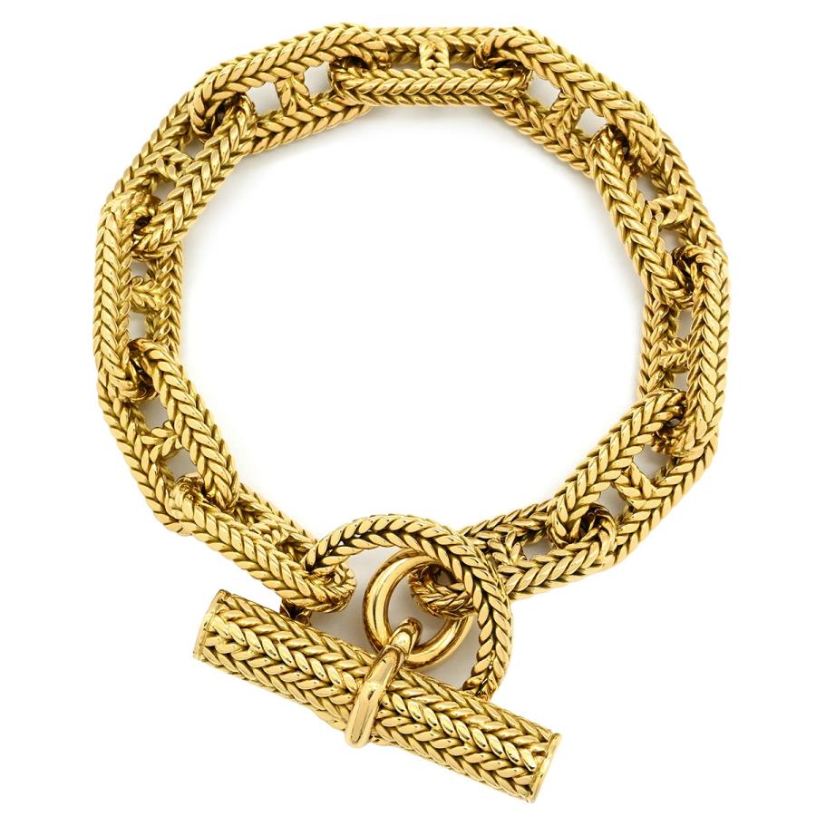 HERMES（エルメス） ブレスレット シェーヌダンクル トレセ TGM