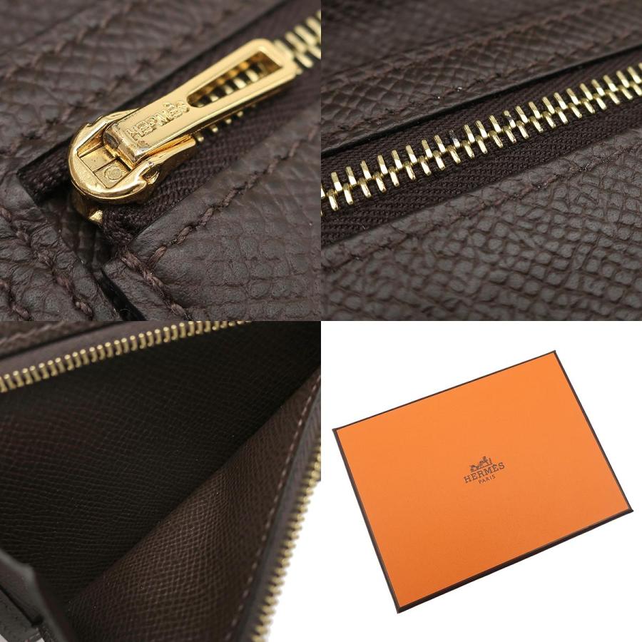 HERMES（エルメス） 二つ折り財布 ベアンコンパクト ヴォーエプソン