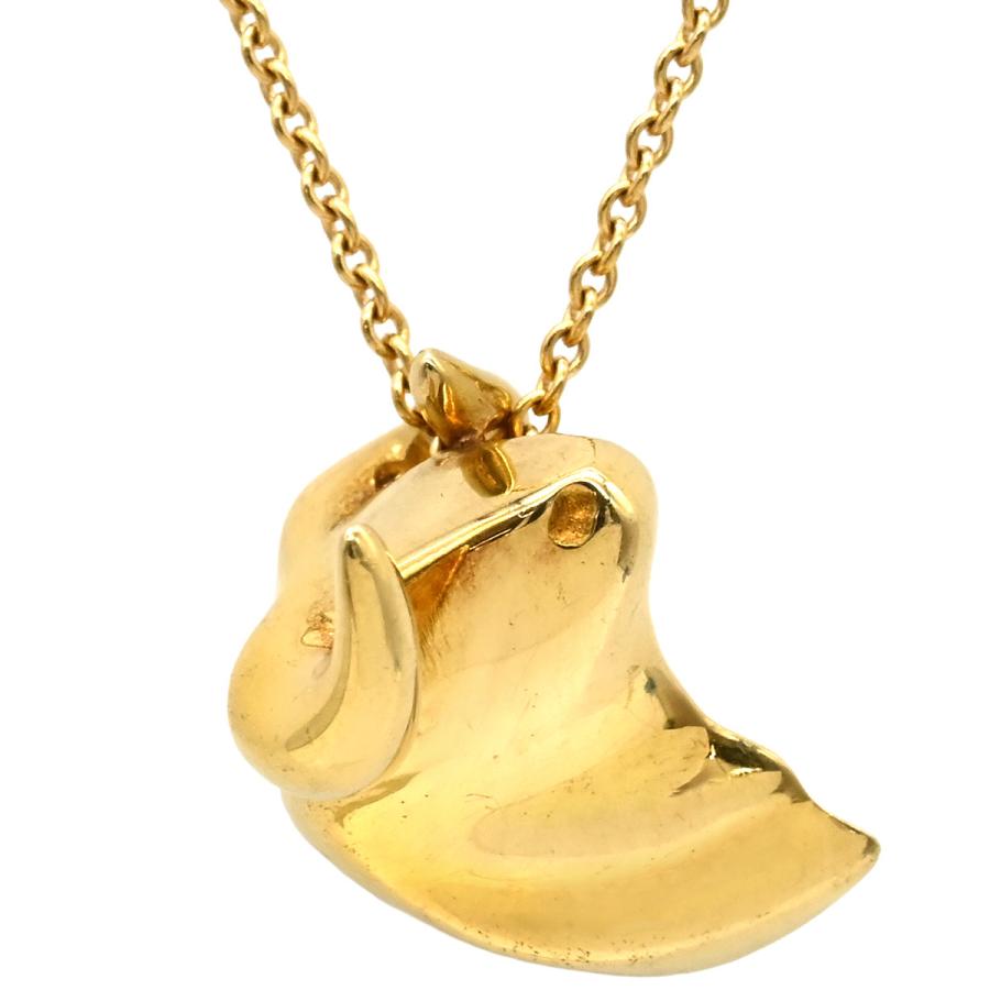 TIFFANY PERETTI Au750 エルサ・ペレッティ イエローゴールド エルサ・ペレッティ™ オープン ハート ペンダント イエローゴールド