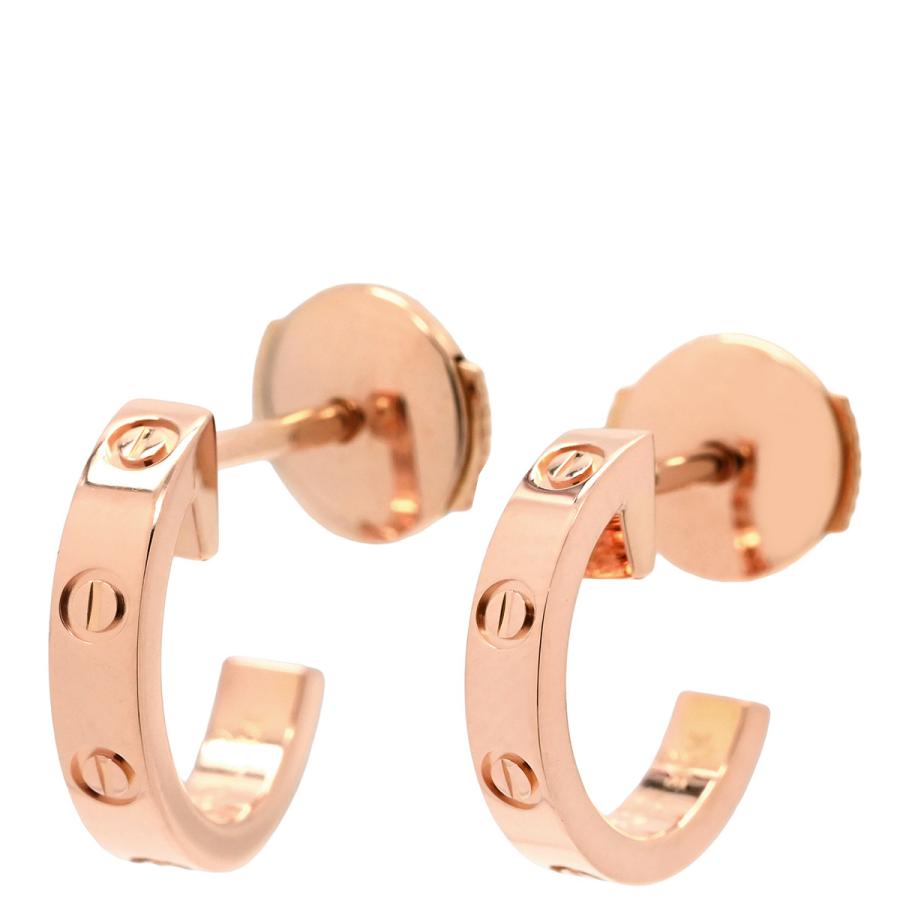 LOVE（Cartier） カルティエ ピアス ラブ LOVE フープピアス SM