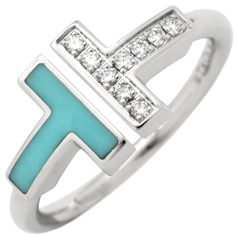 TIFFANY&Co.（ティファニー） リング 指輪 ダイヤモンド ターコイズ