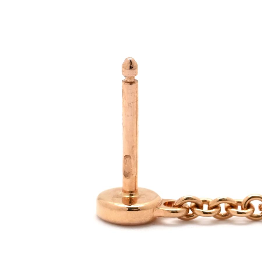 HERMES（エルメス） ピアス シェーヌダンクル ミニ パンク ゴールド