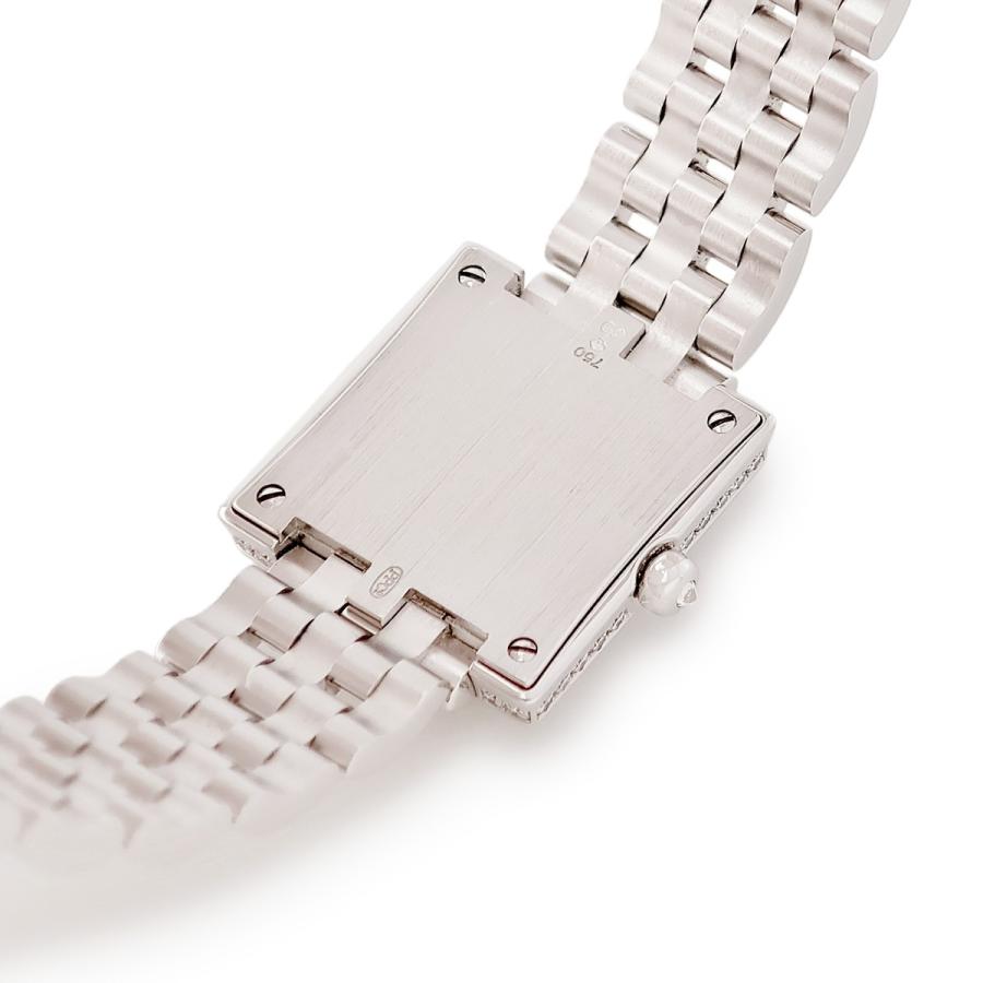 パテックフィリップ ゴンドーロ 4874/2G-010 K18WG無垢 純正ダイヤ シェル スクエア クオーツ レディース 腕時計 PATEK PHILIPPE（パテック フィリップ） 【3年保証】 ゴンドーロ 4874
