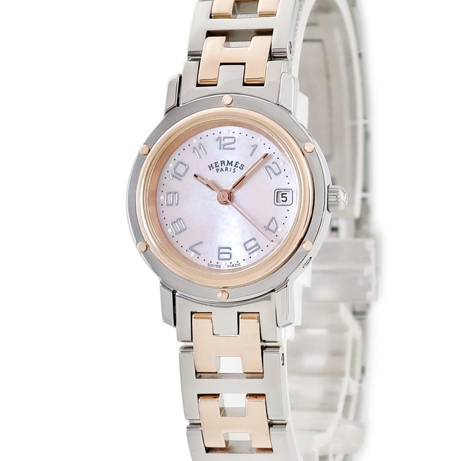 HERMES（エルメス） 【3年保証】 クリッパー ナクレ CL4.221 ピンク