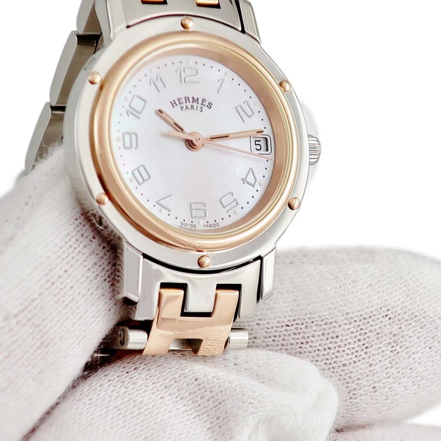 HERMES（エルメス） 【3年保証】 クリッパー ナクレ CL4.221 ピンク