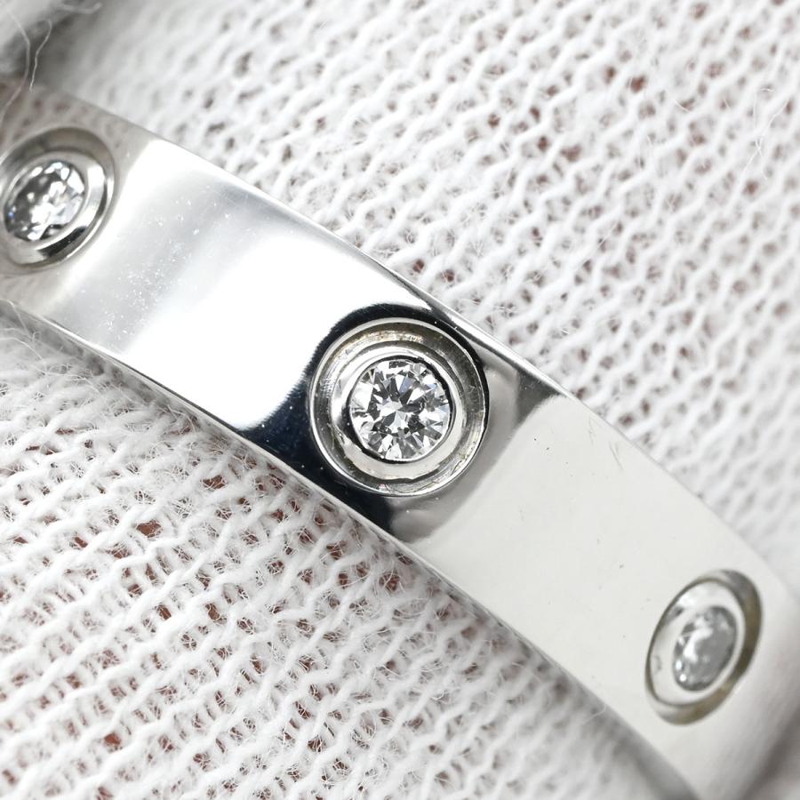 LOVE（Cartier） カルティエ リング 指輪 ラブリング フルダイヤ