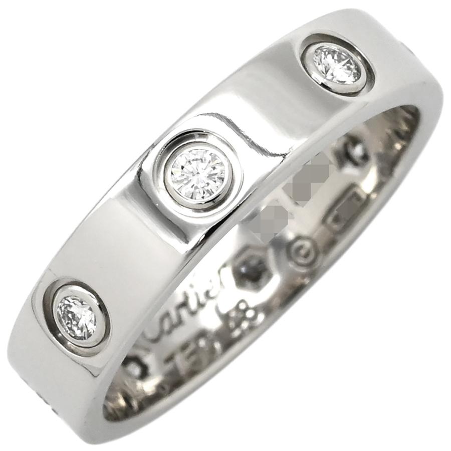 LOVE（Cartier） カルティエ リング 指輪 ラブリング フルダイヤ