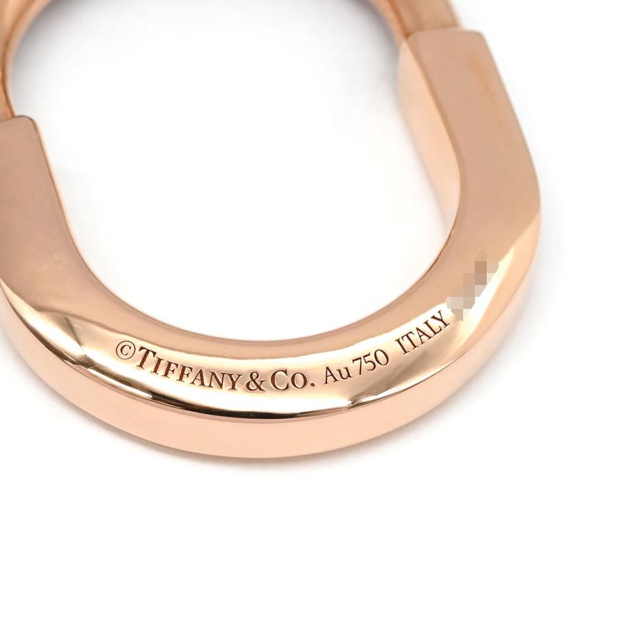 【極美品】Tiffany & Co. ピンクゴールド バーネックレス TIFFANY&Co.（ティファニー） ネックレス ロック ミディアム