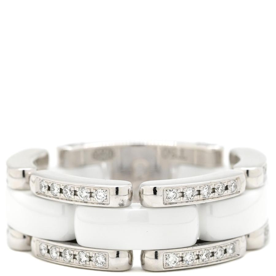 24/美品シャネル ウルトラ ダイヤ 750 K18WG ホワイト リング 指輪 CHANEL（シャネル） リング 指輪 ウルトラ コレクション MM ダイヤ