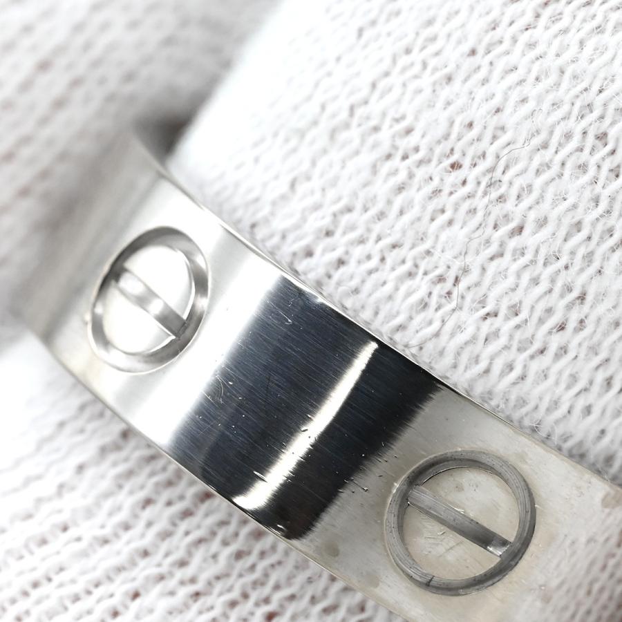 LOVE（Cartier） カルティエ リング 指輪 ラブ ラブリング シルバー WG