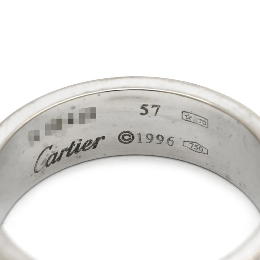 LOVE（Cartier） カルティエ リング 指輪 ラブ ラブリング シルバー WG
