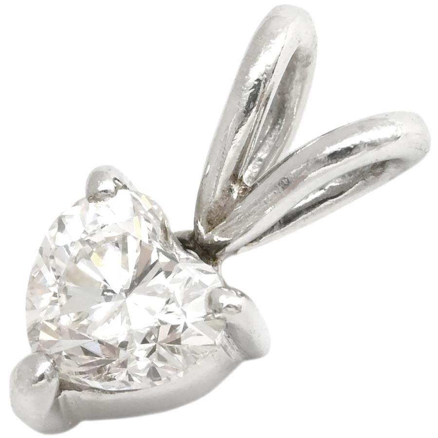 ペンダントトップ ダイヤ 0.51ct シルバー プラチナシルバー 1P 1粒 1 