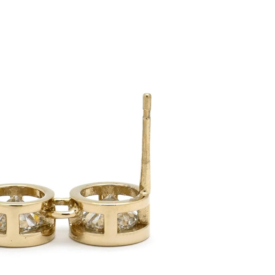 CHANEL（シャネル） ピアス ココマーク ロゴ ドロップ GP ゴールド CC