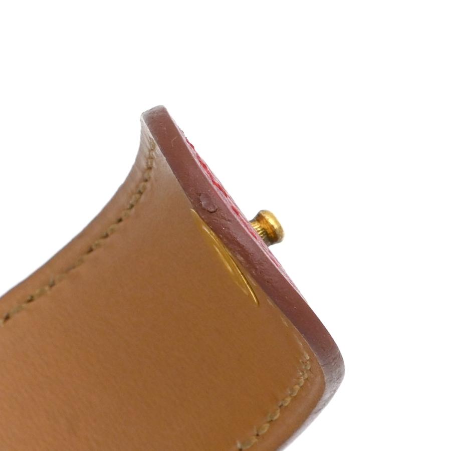 HERMES（エルメス） ブレスレット メドール ヴォーエプソン レッド