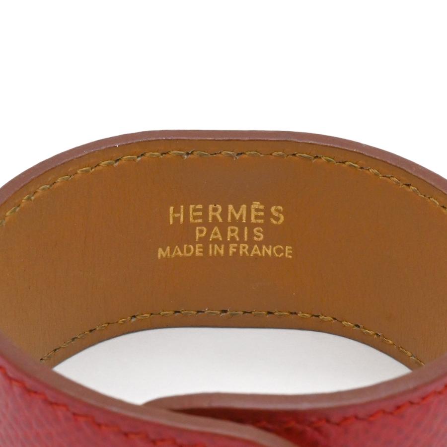 HERMES（エルメス） ブレスレット メドール ヴォーエプソン レッド