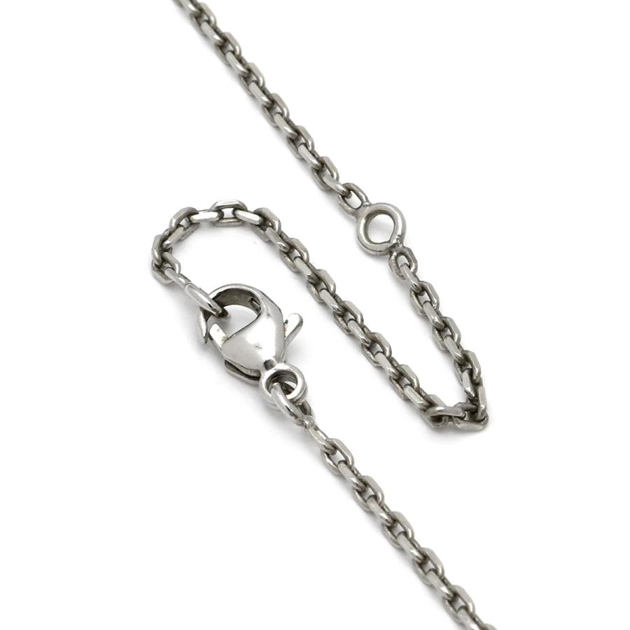 HERMES（エルメス） ネックレス オーマイヨン PM レザー オレンジ