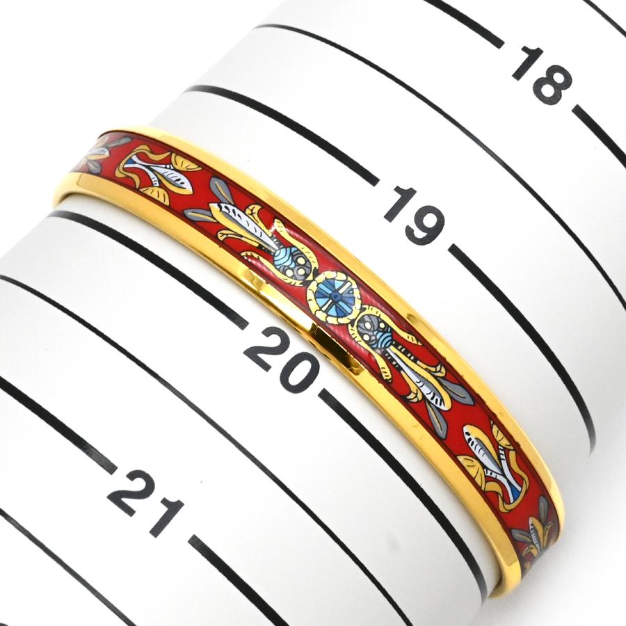 まなみちゃん　エルメス　HERMES バングル 多色装飾 HERMES（エルメス） バングル エマイユ PM GP マルチカラー