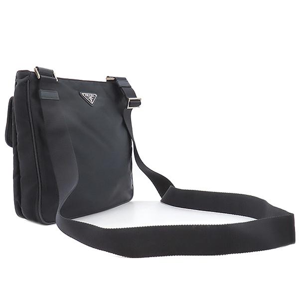 PRADA プラダ ショルダーバッグ 三角ロゴ ショルダ― ナイロン ブラック