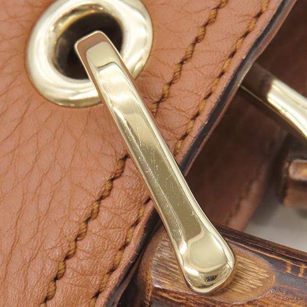 GUCCI（グッチ） 2WAYバッグ バンブー バンブーショッパー レザー