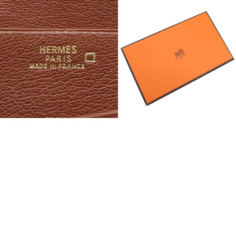 HERMES（エルメス） 長財布 ベアンクラシック アリゲーター ブラウン