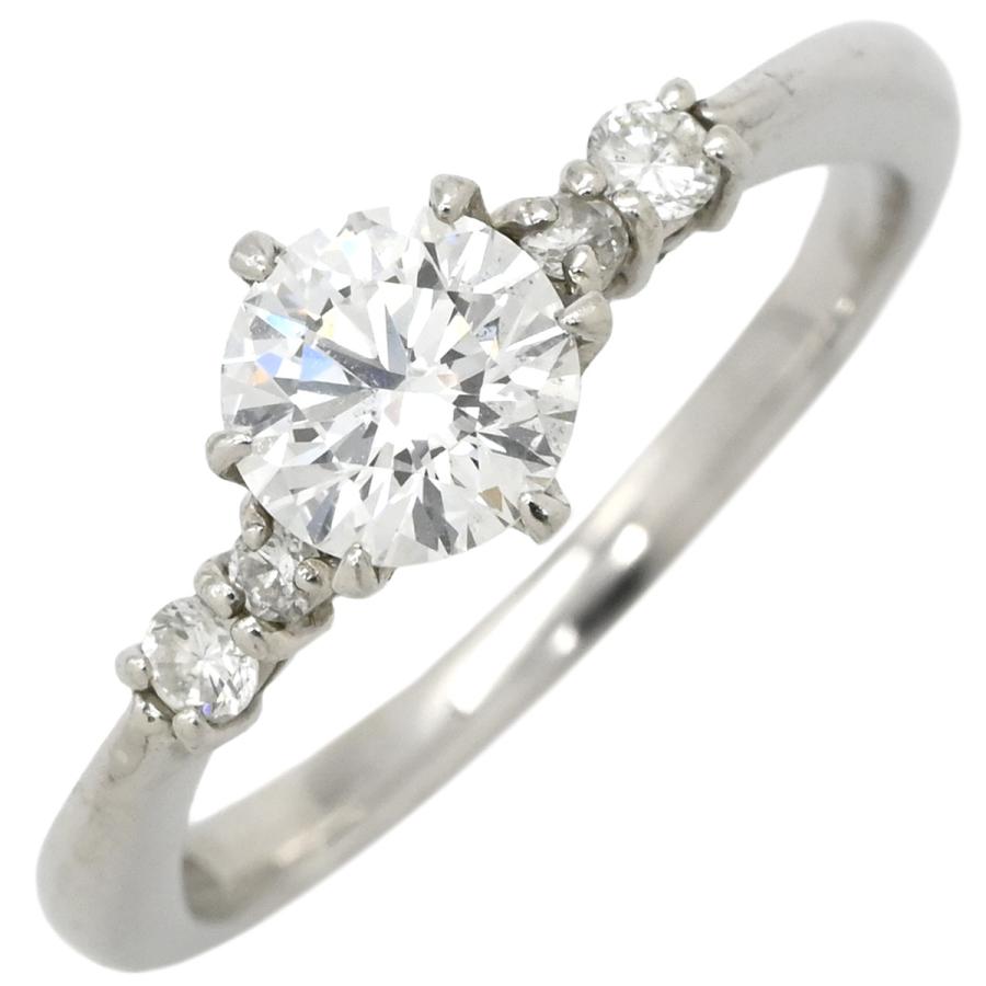 リング 指輪 ダイヤ 0.62ct シルバー プラチナム Pt900 5P 5石 5粒