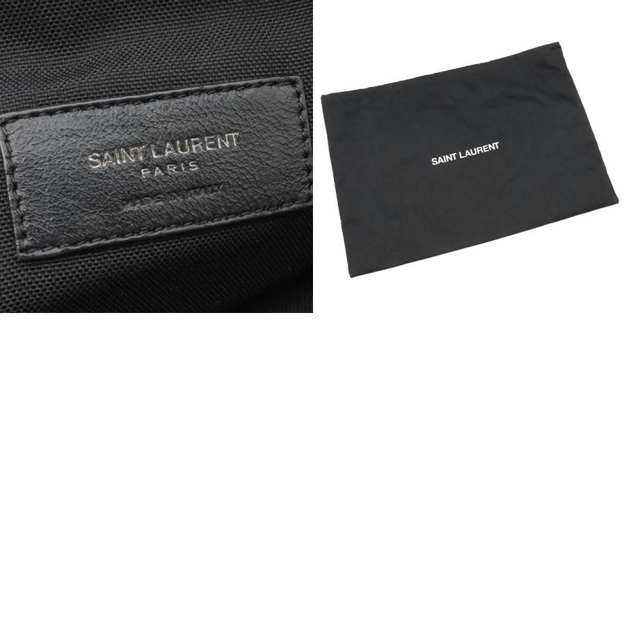 SAINT LAURENT サンローラン ボディバッグ ヌックス ナイロン ブラック
