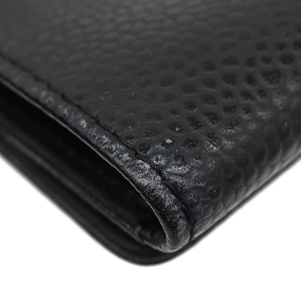 キャビアスキン シャネル キーケース ココマーク レザー ブラック 黒 6