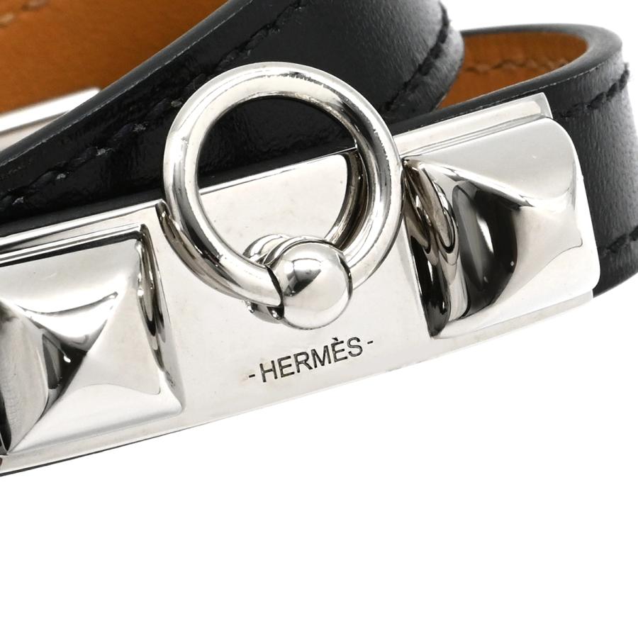 HERMES（エルメス） ブレスレット リヴァル ドゥブルトゥール レザー