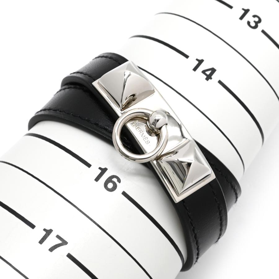 HERMES（エルメス） ブレスレット リヴァル ドゥブルトゥール レザー