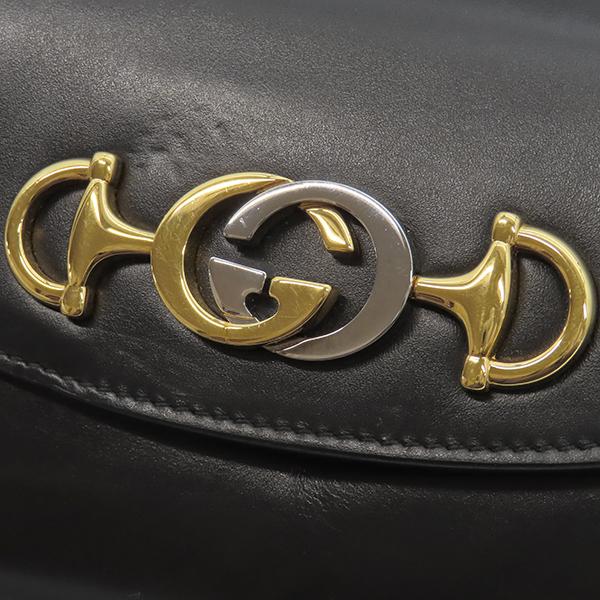 GUCCI ハンドバッグ ブラック レザー GUCCI（グッチ） 2WAYバッグ ズゥミ レザー ブラック ブラック 黒