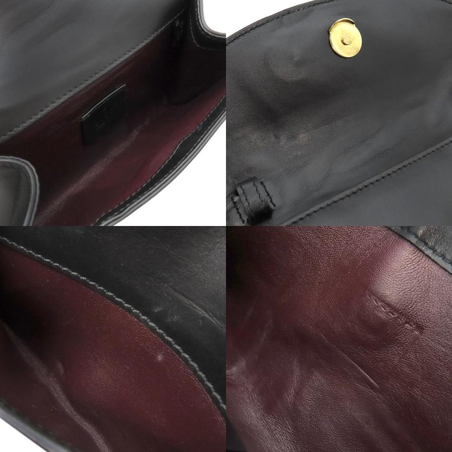 GUCCI（グッチ） 2WAYバッグ ズゥミ レザー ブラック ブラック 黒